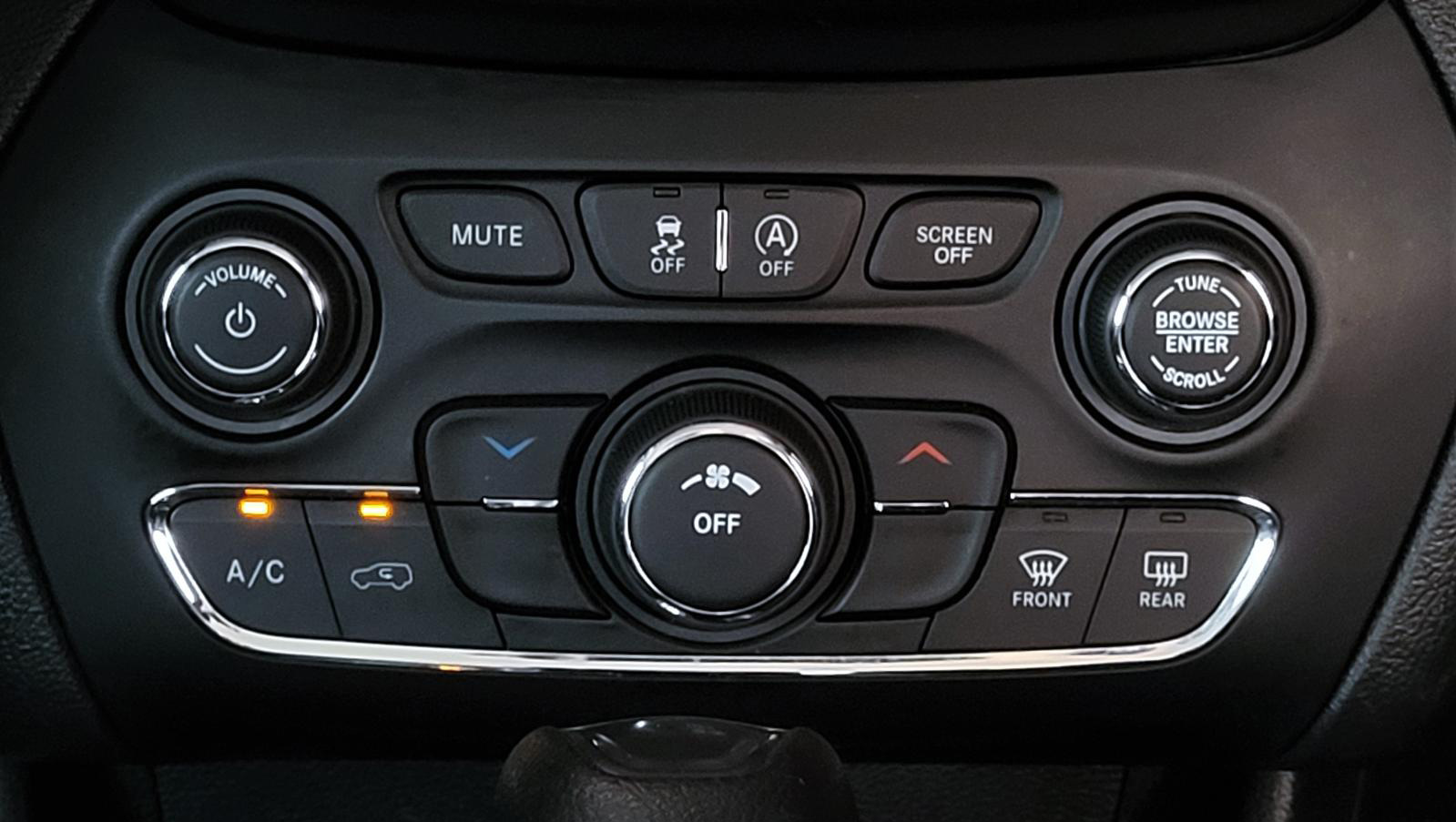 Jeep Grand Cherokee Climate Control Reset